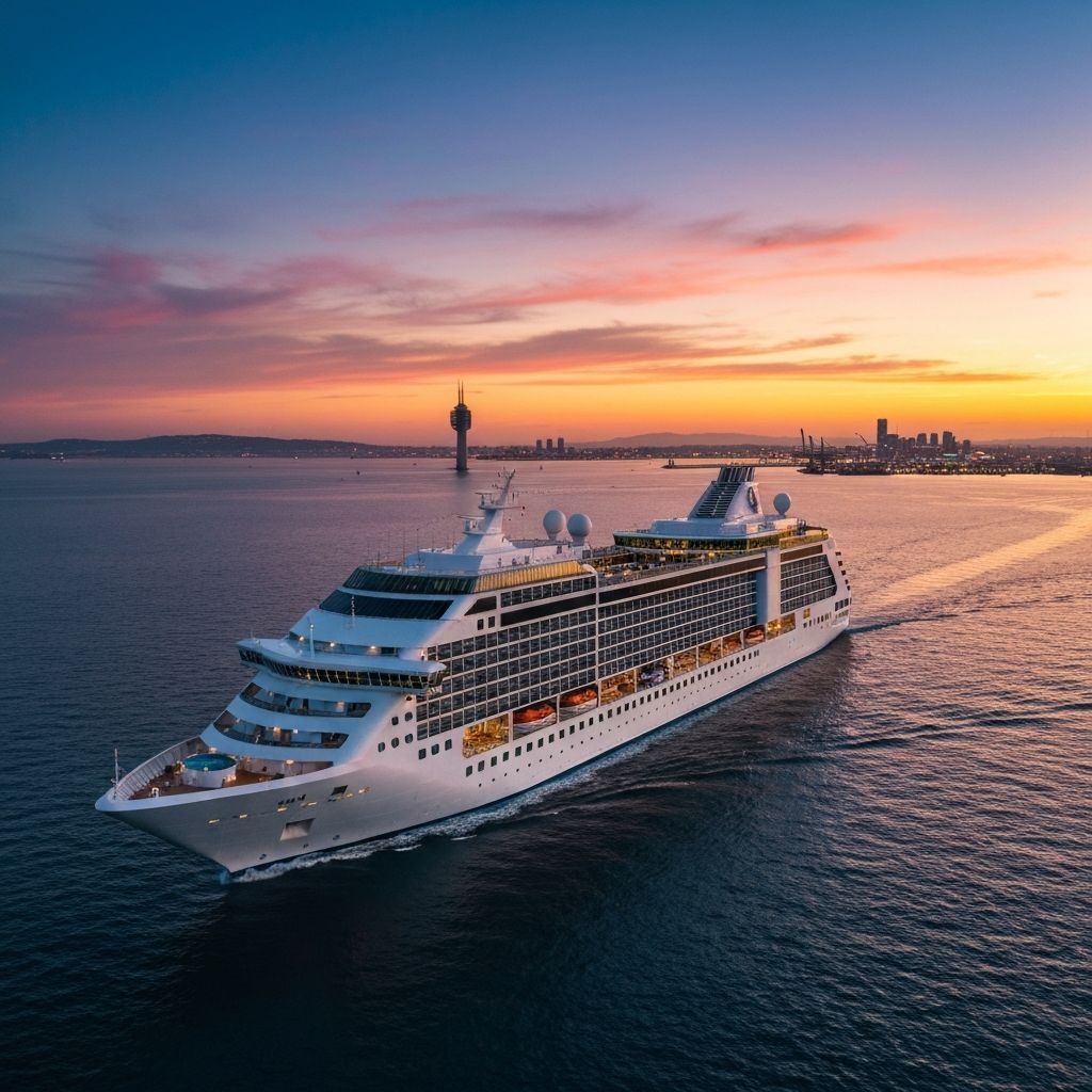 Luxury cruise to Barcelona